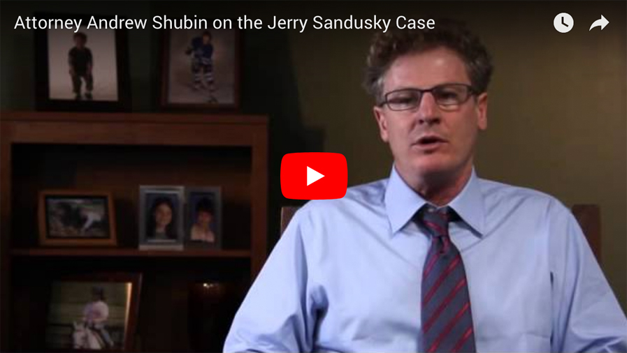 sandusky video placeholder - About Andrew Shubin